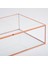 Bakır Rose Gold Geometrik Kapaklı Kutu 30X20X8CM 4