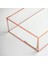 Bakır Rose Gold Geometrik Kapaklı Kutu 30X20X8CM 5