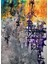 Şehrin Sesi Soyut Yağlı Boya Reprodüksiyon Kanvas Tablo TBL1581 (35X50 Cm) 3