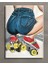 Patenli Kız Modern Sanat Yağlı Boya Reprodüksiyon Kanvas Tablo TBL1611 (35X50 Cm) 1