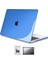 Apple 13" Macbook Air A1932 A2179 A2337 M1 Kristal Lacivert Kılıf Koruyucu + Ekran Filmi 1