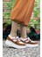 Tarçın Kadın Tüylü Sneaker 0012106 4