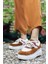 Tarçın Kadın Tüylü Sneaker 0012106 5