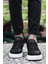 Siyah Beyaz Erkek Sneaker 0012447 4