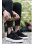 Siyah Beyaz Erkek Sneaker 0012447 5