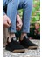 Siyah Siyah Kadın-Erkek Sneaker 0012430 5