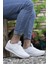 Beyaz Beyaz Kadın-Erkek Sneaker 0012853 3