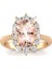 Morganite Pırlanta Yüzük 3