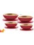 Berrak Kırmızı Gold Orta Set 1
