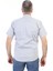 Slimfit Çıtçıtlı Kısa Kol Gömlek -Açık Gri 5