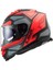 Storm Faster Mat Kırmızı-Tıtanıum Kask 1