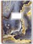 Marble 80 Yaprak Kareli Karton Kapak Spiralli Defter Gri 1
