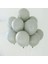 Gri Pastel Balon 10 Adet 1