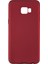 Samsung Galaxy C5010 C5 Pro Uyumlu Arka Koruma Silikon Kılıf Bordo 1