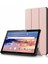 Huawei Mate Pad T8" Kılıf PU Deri Smart Case Rose Gold 2