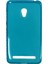 Asus Zenfone 5.5 Lite Uyumlu Arka Koruma Silikon Kılıf Mavi 1