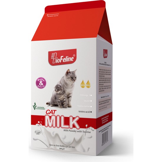 Biofeline Cat Milk 200 gr (Yavru Kediler Için Süt Tozu)