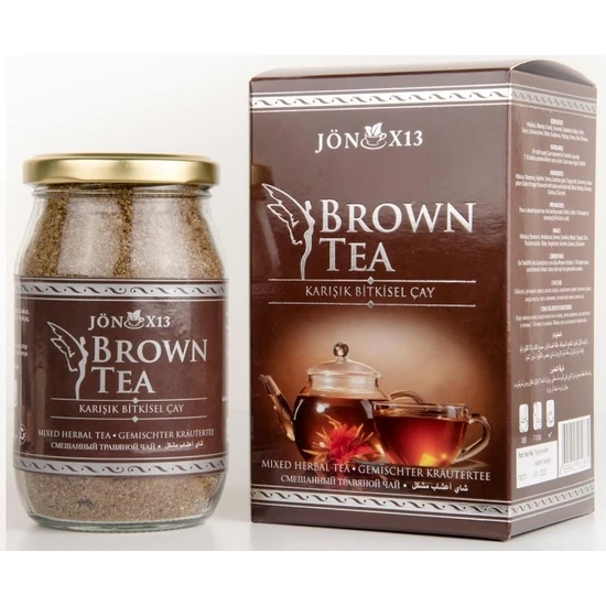 Brown Tea Macha'lı Karışık Bitkisel Çay 300 gr