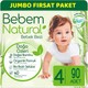 Bebem Bebek Bezi Natural Jumbo Fırsat Pk Beden:4 (7-14KG) Maxi 90'lı