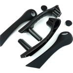 Esc Otomotiv EDP794 Renault Megane 2 için Ön İç Kapı Tutamak Siyah 7701475315-16