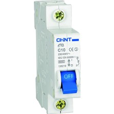 Chint 6A 1 Kutup B Tipi 4.5ka Otomatik Sigorta