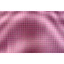 Premier Duck Keten Kumaş Pötikare Pembe En 180 cm