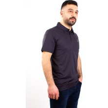 Kinetix SN-328 Olıver Antrasit Günlük Erkek Polo Yaka Tshirt