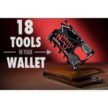 Turkish A2Z Kredi Kartı Şeklinde Bıçak ve Ninja Wallet 18 In 1 Credit Card Multi Tool Kit
