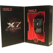 Snexpres Imice X7 LED Işıklı Kablolu Oyuncu Mouse