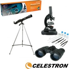 Celestron 22010 Science Kit Teleskop, Dürbün ve Mikroskop Seti