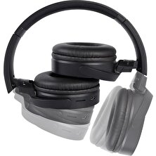 Polosmart FS50 Let's Go Kablosuz Bluetooth 5.0 Kulaküstü Kulaklık Gri