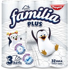 Familia Plus Tuvalet Kağıdı 3 Katlı 64 Lü Paket (2pk*32)