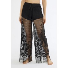Penti Siyah Lace Pantolon