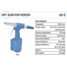 Osaka Havalı Pop Perçin Opt 103R