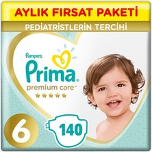 Prima Premium Care Fırsat Paketi 6 Beden 140'LI