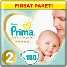 Prima Premium Care Fırsat Paketi 2 Beden 180'LI