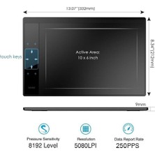 Veikk A30 10 x 6" Grafik Tablet