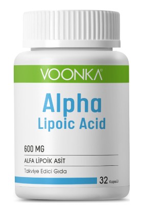 Voonka Alpha Lipoic Acid 600 Mg 32 Kapsül