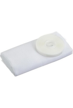 ACY STORE 100 x 150 cm Hazır Kesilebilir Pencere Sinekliği 4 mt Cırt Bantla Birlikte Pratik Kullanışlı Hazır Sineklik