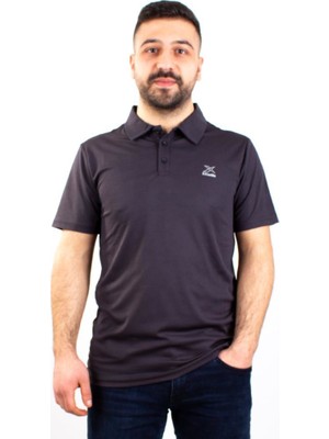 Kinetix SN-328 Olıver Antrasit Günlük Erkek Polo Yaka Tshirt