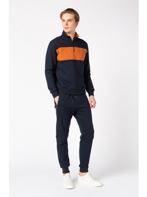 Vigoss Jeans Dik Yaka  Erkek Sweatshirt 62063-30034