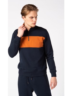 Vigoss Jeans Dik Yaka  Erkek Sweatshirt 62063-30034