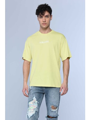 Ecko Unltd Hug Sarı Erkek Bisiklet Yaka Tshirt