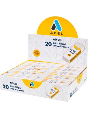 Adel Ad-20 769 Beyaz Silgi Büyük Boy 2270769001