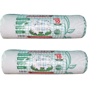 Tek Kullanımlık Masa Örtüsü Sıvı Geçirmez 100 x 120 cm Perforeli (2 Rulo)