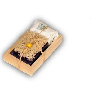 Aktürk Osmanli Sabuni Sabunu 120 gr Lavantalı Doğal Kabak Lifli Keseli Set