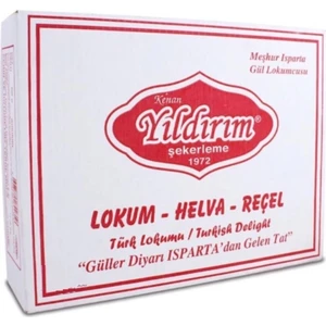 Çifte Kavrulmuş Gül Lokumu  4 kg
