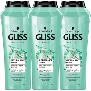 Schwarzkopf Glıss Nutrıbalance Şampuan 500 ml x3 Adet