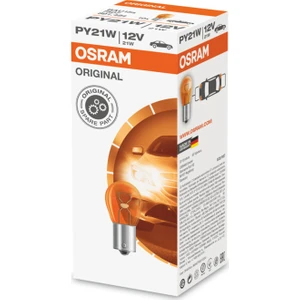 7507 PY21W 93 Turuncu Sinyal Ampul 12V 21W 10 Adet Tek Duy Çapraz Tırnak