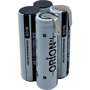4.8V 1000MAH Ni-Cd Aa Şarjlı Vidalama Pili Kalem Pil Boyutunda